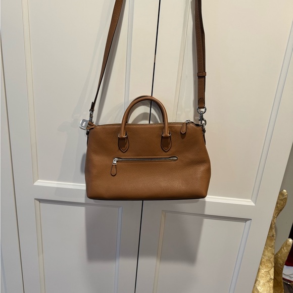 Coach Light Saddle Georgia Satchel - Picture 3 of 5